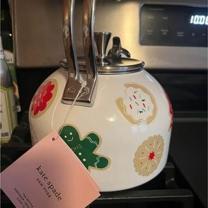 Kate Spade Christmas Cookie Teapot